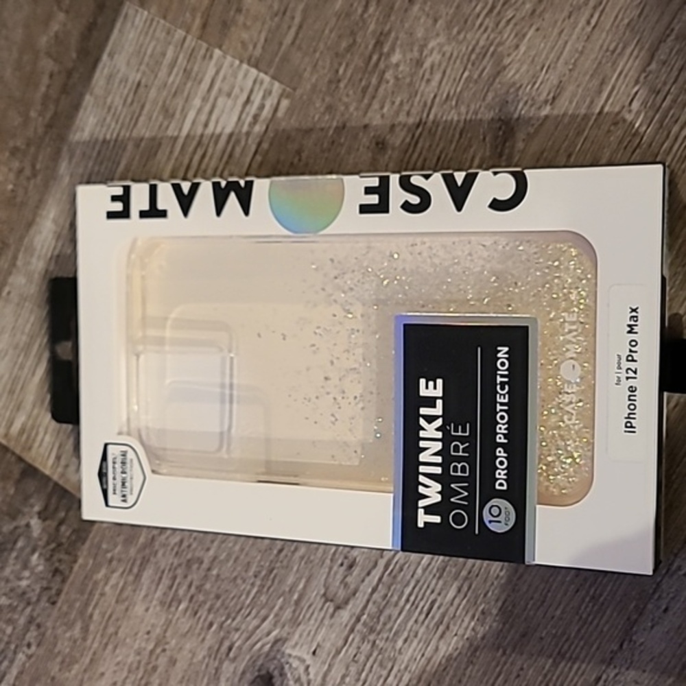 CaseMate‎ Twinkle Ombre iPhone 12 pro max phone case​